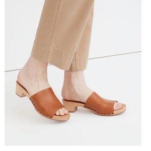 Madewell Evelyn Slide Clog 10 NEW